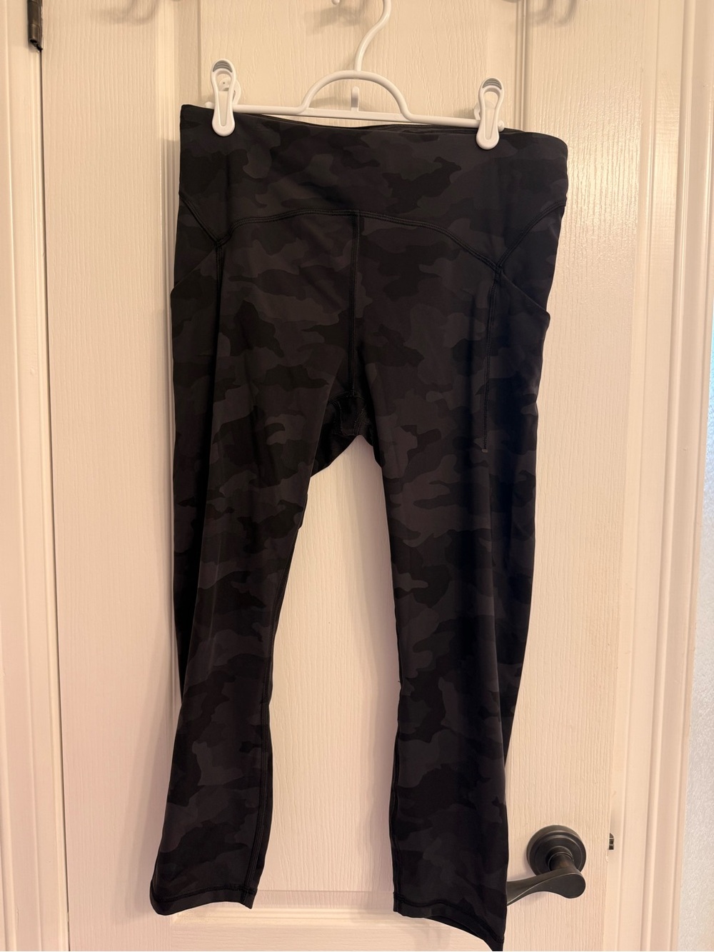 lululemon athletica Black Camo Leggings